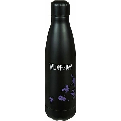 Wednesday termoláhev 450 ml čierna