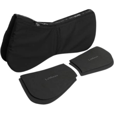 LeMieux Tlumící korekční dečka s kapsami ProSorb Plain 2 Pocket Half Pad Black
