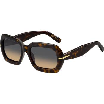 HUGO BOSS Слънчеви очила Boss Women's Rectangular Round Sunglasses - Havana