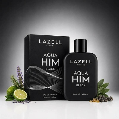 Lazell Aqua Black parfém pánský 100 ml