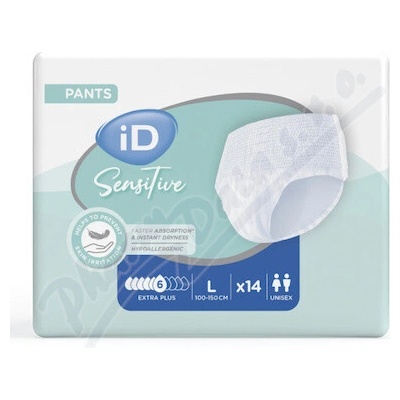 iD Sensitive Pants Extra Plus L 14 ks