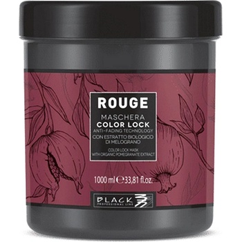 Black Professional Rouge Color Lock Anti-Fade Colour Protection Mask 1000 ml