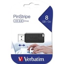 Image 1 of Verbatim Store n Go PinStripe 8GB USB 2.0 49062