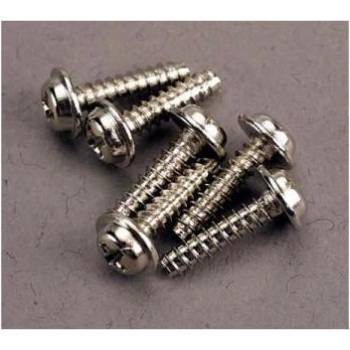 Traxxas кръстата винт 3x12mm глава с яка цинк. (6)