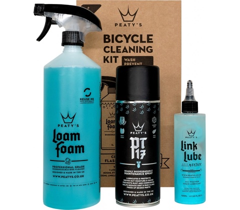 PEATYS PEATY'S GIFT PACK WASH DEGREASE LUBRICATE DRY PGP-CDD-4