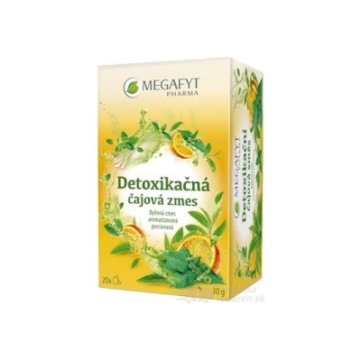 Megafyt Detoxikačná Čajová Zmes bylinná zmes 20 x 1,5 g