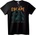 NOONEBRAND Тениска Избягай за Малко - M, Black