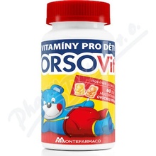 OrsoVit multivitamíny s ovocnou příchutí 60 bonbónů