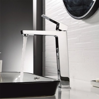 Image 1 of Inter Ceramic Стоящ смесител за умивалник ICF 1418191C ЕЛИНОР, месинг, хром, 27.8x21см (1418191C)