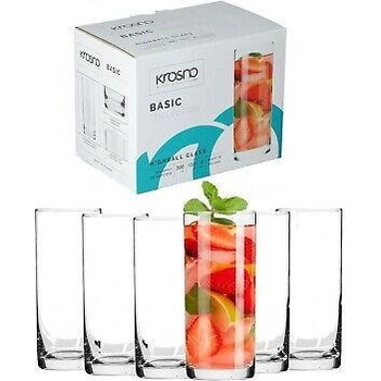Image 1 of Krosno Комплект чаши Krosno 6 броя 300 мл. 14, 8 х 6 см, Полша