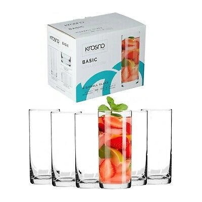 Krosno Комплект чаши Krosno 6 броя 300 мл. 14, 8 х 6 см, Полша