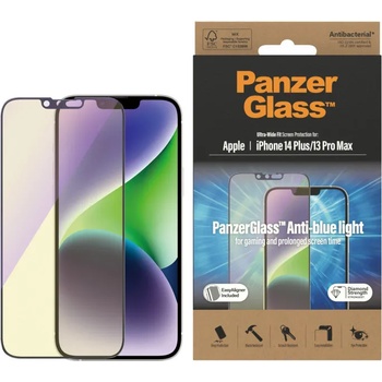 Panzer Стъклен протектор PanzerGlass - AntiBact/Bluelight, iPhone 14 Plus/13 Pro Max (5711724027932)