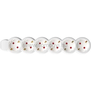 Somogyi Elektronic Home 6 Plug 5 m (NV 6-5/WH/1,5)
