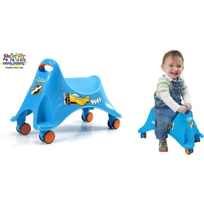 Детска кола за возене Ride-on Whirlee синя