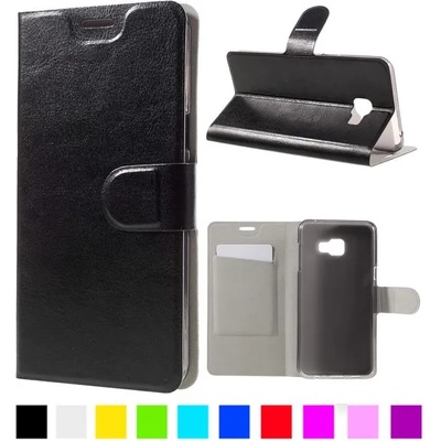 Samsung Galaxy C5 Magnetic Wallet Кожен Калъф и Протектор