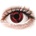 MAXVUE VISION ColourVUE Crazy Lens - Kakashi (Червени, Какаши ) - без диоптър (2 лещи)