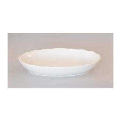 Český porcelán Dubí mísa porcelán salátová oválná 10374b 23 cm