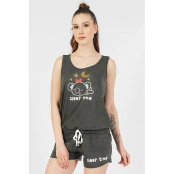 Image 1 of Лятна пижама в сив цвят с коала