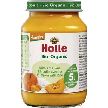 Holle пюре тиква с ориз 190г