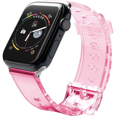 HQWear Резервна силиконова каишка HQWear за Apple Watch 6/5/4/3/2 (44mm / 42mm), Червен (5907769332746)