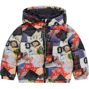 GUESS Цветно яке с мечета Guess Kids