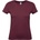 B&C Collection B&c e150 / Дамска тениска с обло деколте - бордо m (01002t37002)