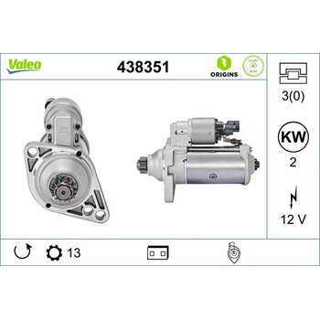 Startér VALEO 438351