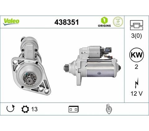 Startér VALEO 438351