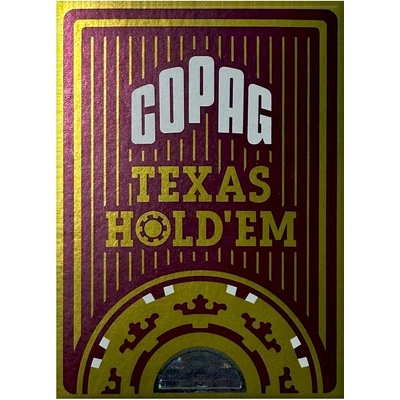 Cartamundi COPAG Texas hold'em GOLD Range plastové