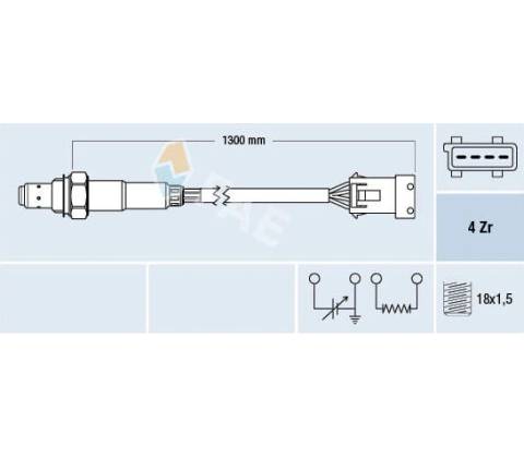 Lambda sonda FAE 77210