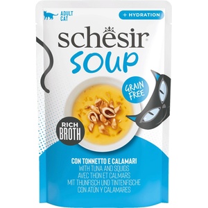 Schesir Soup - риба тон с калмари, 40 г саше