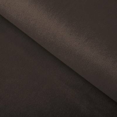 Sametová látka Velvet Premium SVP-016 Tmavě hnědá - šířka 145 cm
