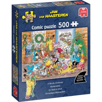 Jumbo Пъзел Jumbo от 500 части - Коледно вълнение (1110100630)