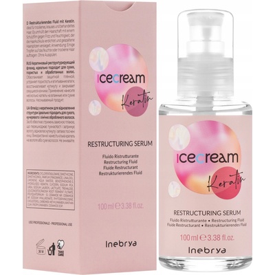Inebrya Ice Cream Keratín Restructuring Serum 100 ml
