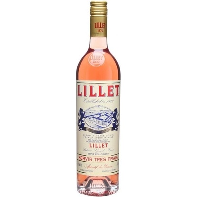 Lillet Rosé 17% 0,75 l (holá láhev)