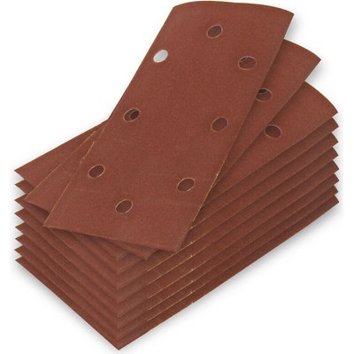 DEMA Brúsny papier pre vibračnú brúsku 93x185 mm K180, 10 ks