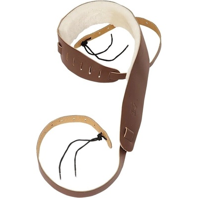 Levy's Banjo Master Leather & Sheep Brown Каишка за китара (PM14-BRN)