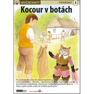 Naučné karty Kocour v botách
