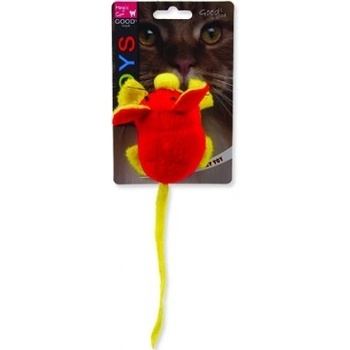 Magic Cat hračka myška chrastící s catnipem mix 22,5 cm
