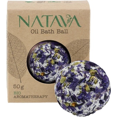 Natava olejová koule do koupele citronová tráva 50 g