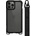 SwitchEasy Odyssey Trendy Case - удароустойчив хибриден кейс с връзка и карабинер за iPhone 13 Pro Max (черен)