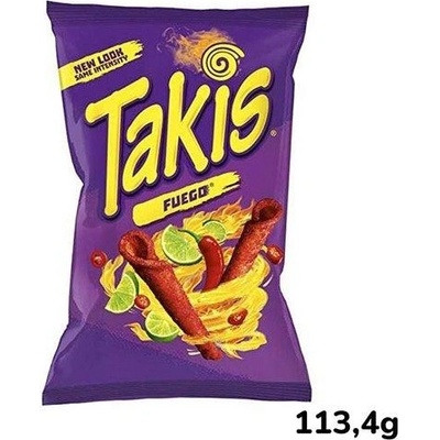 Takis Fuego Hot Chilli Pepper&Lime Tortilla Chips 113,4 g