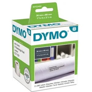 DYMO Етикет за LW принтер, 36x89 mm, 260 етикета, DYMO (99012)