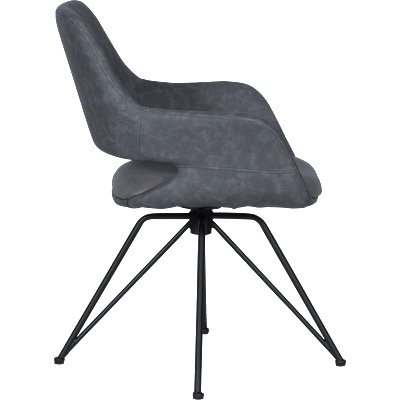 Carmen Трапезен стол totnes -1 - сив sf 2 (3532026_3)