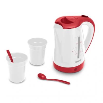 Sencor SWK 150RD 0, 5L Пътен чайник Бял (SWK 150RD)
