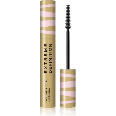 Dermacol Extreme Definition dlouhotrvající řasenka pro objem Deep Black 11 ml