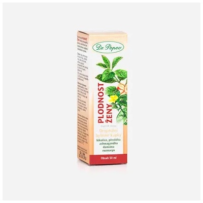 Dr. Popov Plodnosť ženy bylinné kvapky 50 ml
