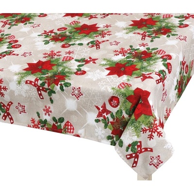 Bellatex Obrus Vianočná hviezda červená 70x70cm