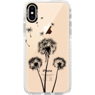 iSaprio Three Dandelions Apple iPhone Xs čierne