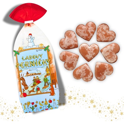 Ladovy Vánoční perníčky s cukrovou polevou 225 g – Zboží Dáma